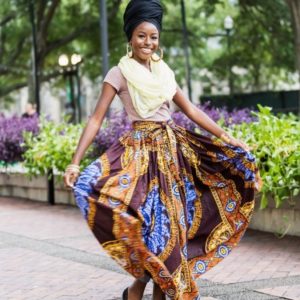 Ankara Maxi Skirt